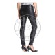 Ladies New Trend 2017 Winter Leather Dress Pants